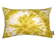 Tom Tailor 562446, Federa per Cuscino, Motivo Floreale, 35 x 55 cm, Giallo (Gelb)