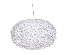 Kartell Bloom S0 Lampada a Sospensione, Confezione da 1 Pezzo, Bianco