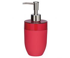 Sealskin Bloom Dispenser per Sapone Liquido, ABS, Rosso, 87 x 17,9 x 7,7 cm