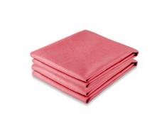 CelinaTex Asciugamano Morbido in Microfibra, capacità Assorbente Extra, per Sauna/Spiaggia/Doccia, Viaggio, di Grandi Dimensioni, Poliestere, Rosso, 2x90x180 cm