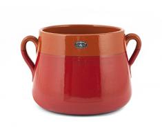 VULCANIA Pentola in Ceramica, Rosso