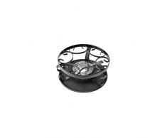 Schwarz 26864000 Fornello a Fonduta Bruciatore, Grigio