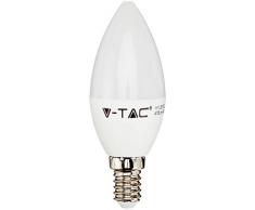 LAMPADINE LED V-Tac E14 VT-2076 SAVER PACK LAMPADA CANDELA MINI GLOBO SKU(7263-7264-7265) (Bianco Naturale), 3 UnitÃ 