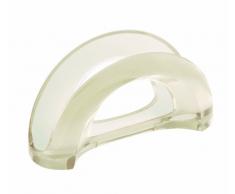 Guzzini Glam Portatovaglioli Verticale, Plastica, Sabbia/Avorio, 7.2x18.4x9.6 cm