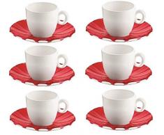 Guzzini 8008392271185 SET 6 TAZZE DA CAFFE GRACE