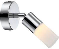 Globo - Faretto da parete cromato Spina