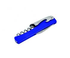 Fackelmann Cavatappi Sommelier con Coltellino, Levacapsule e Apribottiglie, Acciaio, Argento