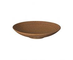 Denby Studio Craft Chestnut Ridged Ciotola, Marrone, Medium