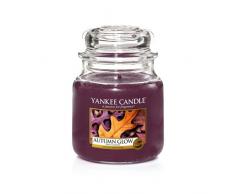 Yankee Candle Candela a Vaso Medio, Incandescenza DAutunno