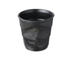 Revol RV642568 - Secchiello del Ghiaccio a Forma di Bicchiere accartocciato, Colore: Nero Opaco, capacitÃ : 3 L