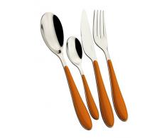 Bugatti - Set Posate Gioia 24 Pezzi, Arancione