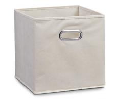 Zeller 14111 Contenitore, Non-Woven, Beige, 32x32x32 cm