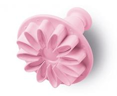 Guardini Voglia di Cake Design Set Tagliapasta con Espulsore Girasole, Rosa, 3 unitÃ