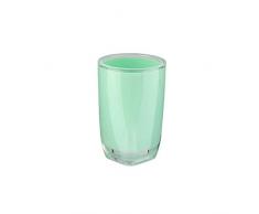 Axentia Graz Bicchiere portaspazzolino da Denti, Verde Pastello, Ã 7,5 cm, 4 unitÃ 