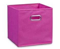 Zeller 14116 Contenitore, Non-Woven, Rosa, 32x32x32 cm