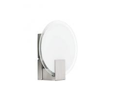 Brilliant Sonian 90323/13 - Plafoniera da parete color ferro, glÃ¼hbirne, metallo, bianco