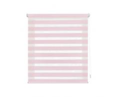 Blindecor Tenda Avvolgibile Doppio Tessuto Notte e Giorno, 120 x 180 cm, Rosa