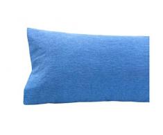 SABANALIA - Federa per Cuscino 75-95 x 45 Blu