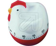 TFA 38.1001 â Timer da Cucina in plastica, Bianco Rosso, 67 mm x 94 mm