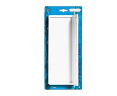 Home Eliplast Mensola Bagno Rett.Cm.28 Bianca 418/1 Eliplast