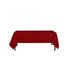 MLANCE Tovaglia antimacchia rettangolare 140 x 240 cm ALIX rossa