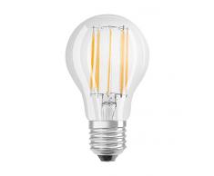 Osram Star Lampadina LED Tutto Vetro a Filamento, a Goccia, Luce Bianca Fredda, E27, 100 W Equivalenti 11 W, 6 unitÃ