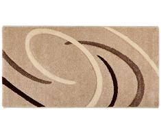 VIMODA - Tappeto dal Design Moderno, Beige, 60 x 110 cm