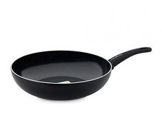 GreenChef Soft, alluminio, Nero, 28 cm - Wok