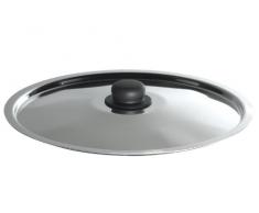 Bialetti Y0A1CO0400 Rotondo Alluminio, Nero Coperchio per pentola