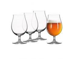 Spiegelau & Nachtmann Bicchieri della Serie Beer Classics, Trasparente, Set da 4