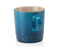 Le Creuset, Tazza con Manico, 350 ml, Gres, 12 cm di Altezza, Blu Marsiglia