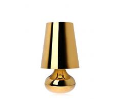 Kartell Cindy Lampada da Tavolo, Confezione da 1 Pezzo, Oro Scuro