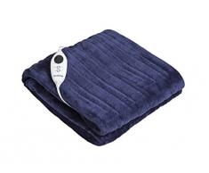 Innoliving INN-766 Coperta Elettrica, Materiale Sintetico, Blu, A Una Piazza E Mezza, 180x130x8 cm, 3 unitÃ 
