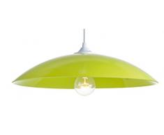 Lampadario Mondo Colors, Sospensione Vetro, 75 W, Verde, Ã 40 x H 12 cm