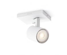 Philips 5309031p0, myLiving, Spot LED Runner 1Â flg, 230Â lm, bianco, metallo, 3.5Â Watts, integrato, 9Â x 11Â x 10.7Â cm