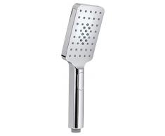 Gedy Tech 10 Soffione da Doccia, ABS, Cromato, 5 x 8 x 27