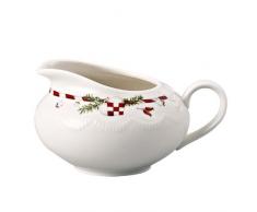 Hutschenreuther Weihnachtsleckereien 02460-725492-14430 - Caraffa per Latte con Motivo Natalizio, per 6 Persone, Confezione Regalo