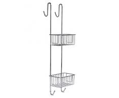 Euroshowers Mensola per Doccia in Acciaio Inox Inossidabile, 70 x 18,1 x 20,5 cm
