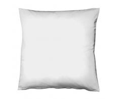 Fleuresse Colours S-009200-0978-3200 Federa in Jersey a Trama fitta 80x80 cm, Tinta Unita, Colore: Argento