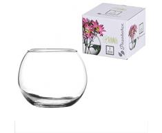 Pasabahce 43407 Globe Vaso Vetro, 9.9 cm, Trasparente