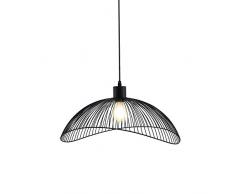 Briloner illuminazione- Lampadario a sospensione in metallo, E27 Ã 50,2 cm, colore: nero