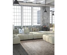 benuta - Tappeto Vintage, Effetto vissuto, Fibra Sintetica, Beige, 80 x 150 x 2 cm