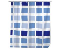 Wenko Mosaik 19139100 Tenda per doccia con pellicola in plastica, 120x200 cm