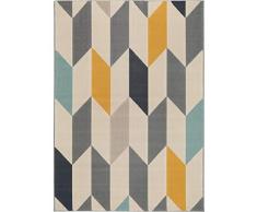 benuta Tappeto Dessert Multicolore, 140 x 200 cm, Tappeto Moderno per Salotto e Camera da Letto