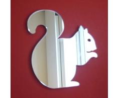 Super Cool Creations Specchio a Forma di Scoiattolo, 40 cm x 38 cm.