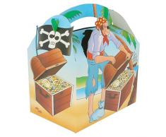 Garcia de Pou Scatole per Bambini Pirati 320 G/M2 17X16X10 Cm CuatricromÃ­a Cartone - 50 unitÃ 