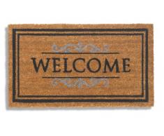 Hamat 1471404552 - Tappetino in Cocco Welcome, 40 x 70 cm, Colore: Naturale