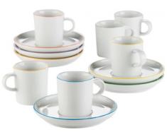 Arzberg 2100/70657/3715 Cucina Colori - Set da caffÃ¨ Espresso, 12 Pezzi, assortimento Speciale