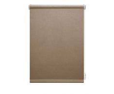 Gardinia EASYFIX Rullo Napoli con Fissaggio a Incastro o con Adesivo, Tenda da Giorno, Opaca, incl. Materiale di Montaggio, 738 Marrone, 60x150