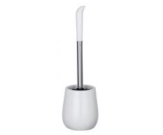 Wenko garnitur Sydney lucido porta scopino, Ceramica, Bianco, 12.5Â x 12.5Â x 39.5Â cm
